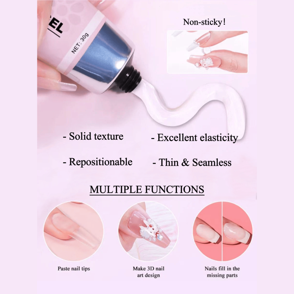 Magic Solid Nail Glue Kit