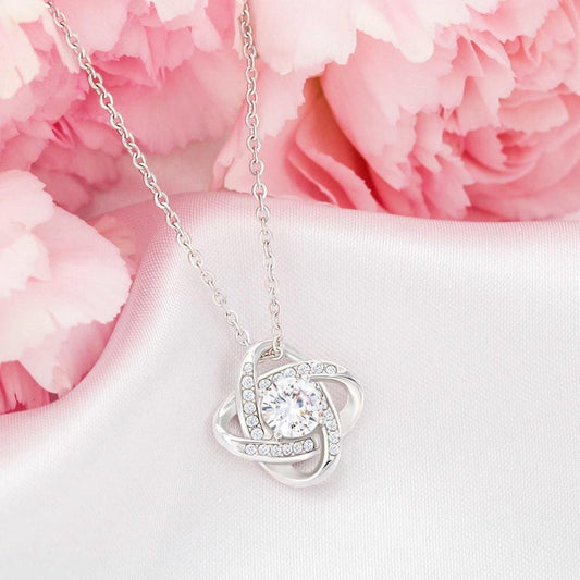 Love Knot Sterling Silver Pendant